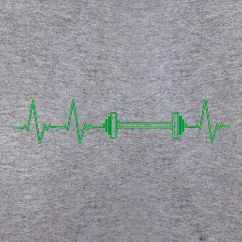Weights Heartbeat t shirt